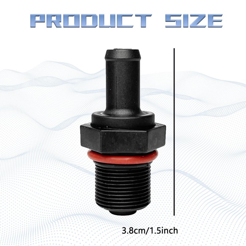 صمام QBOONPT PCV لسيارة السيارات PCV استبدال صمام الاختيار في اتجاه واحد 267402G000 26740-2G000 صمام التحكم في تهوية علبة المرافق الإيجابية المتوافق مع Hyundai Elantra Sonata JAC Chery Nissan - Image 2